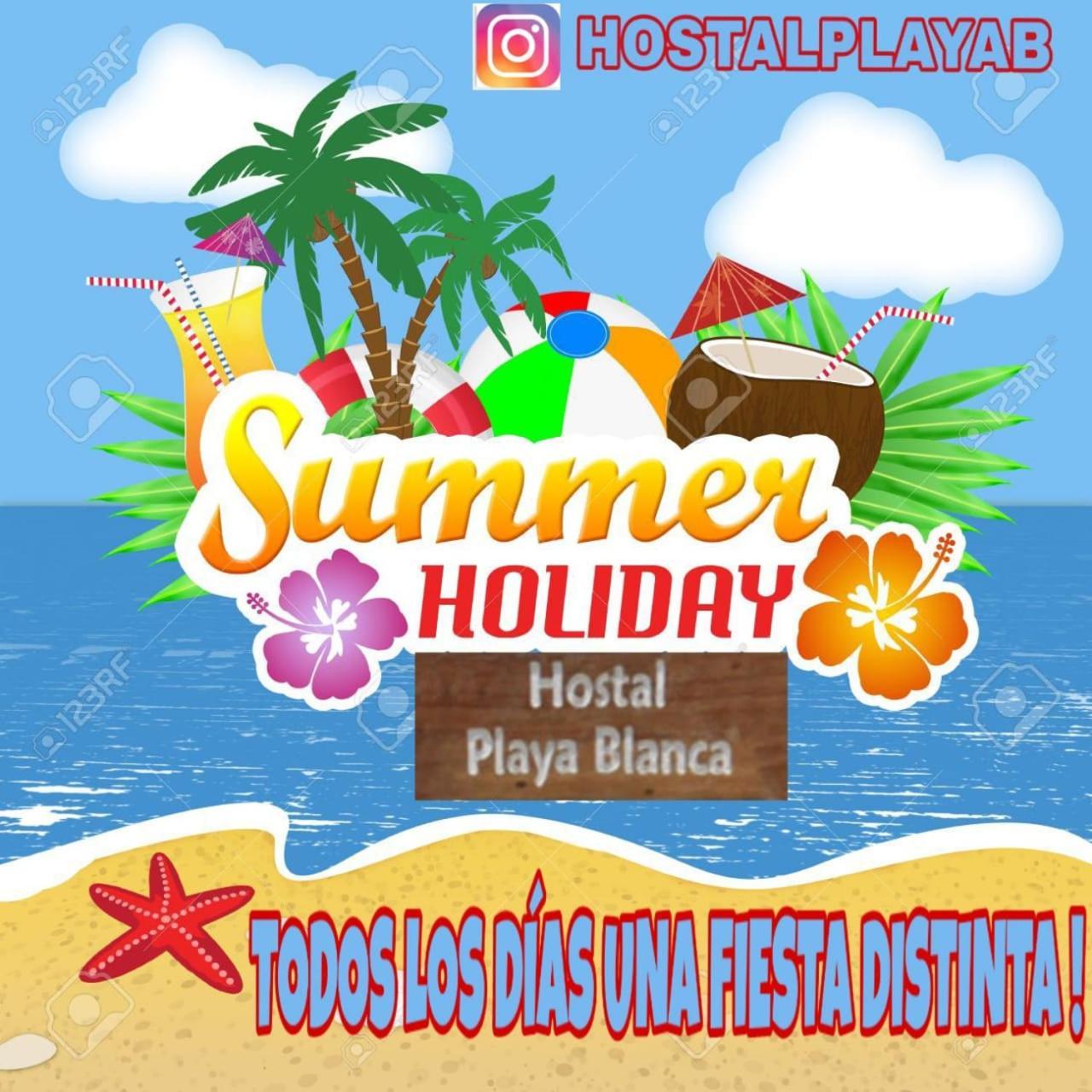 Hostal بلايا بلانكا المظهر الخارجي الصورة